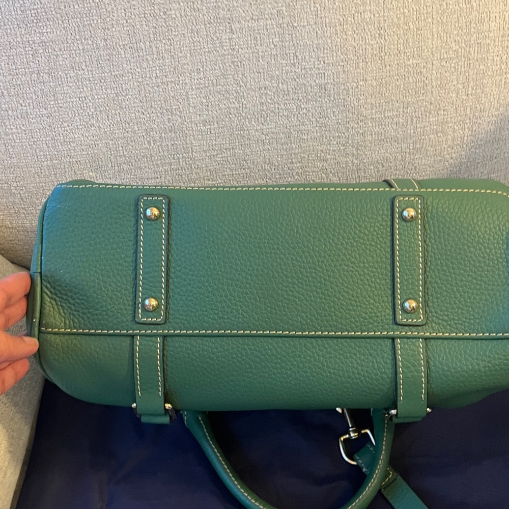 Dooney & Bourke Emerald Green Satchel - Picture 10 of 16